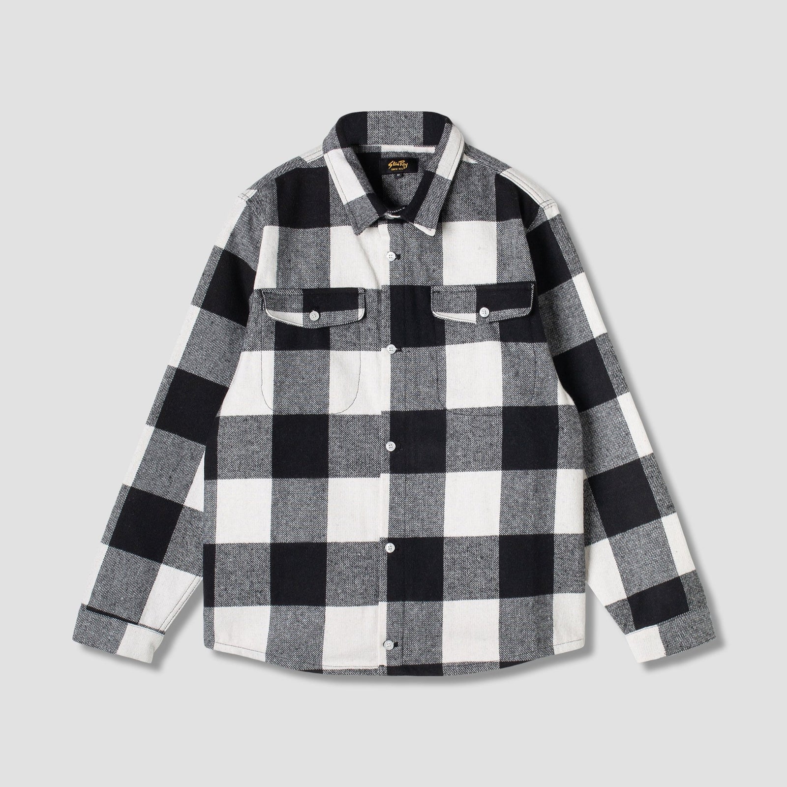 Stan Ray Work Shirt - Black & Natural