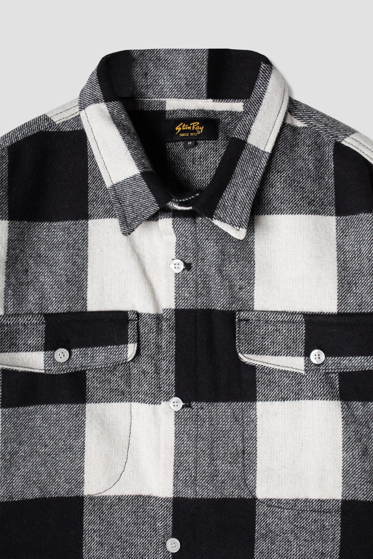 Stan Ray Work Shirt - Black &amp; Natural