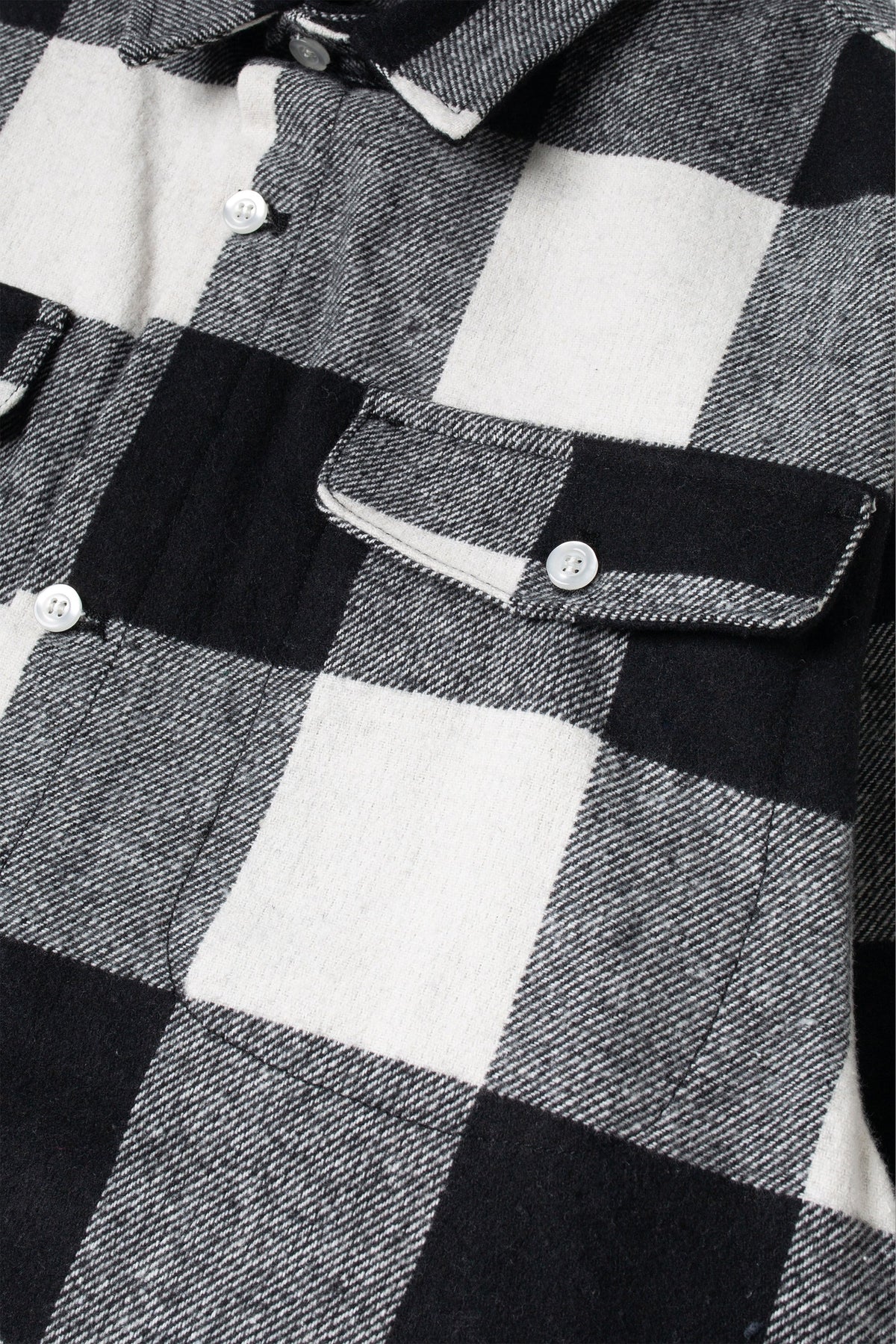 Stan Ray Work Shirt - Black &amp; Natural