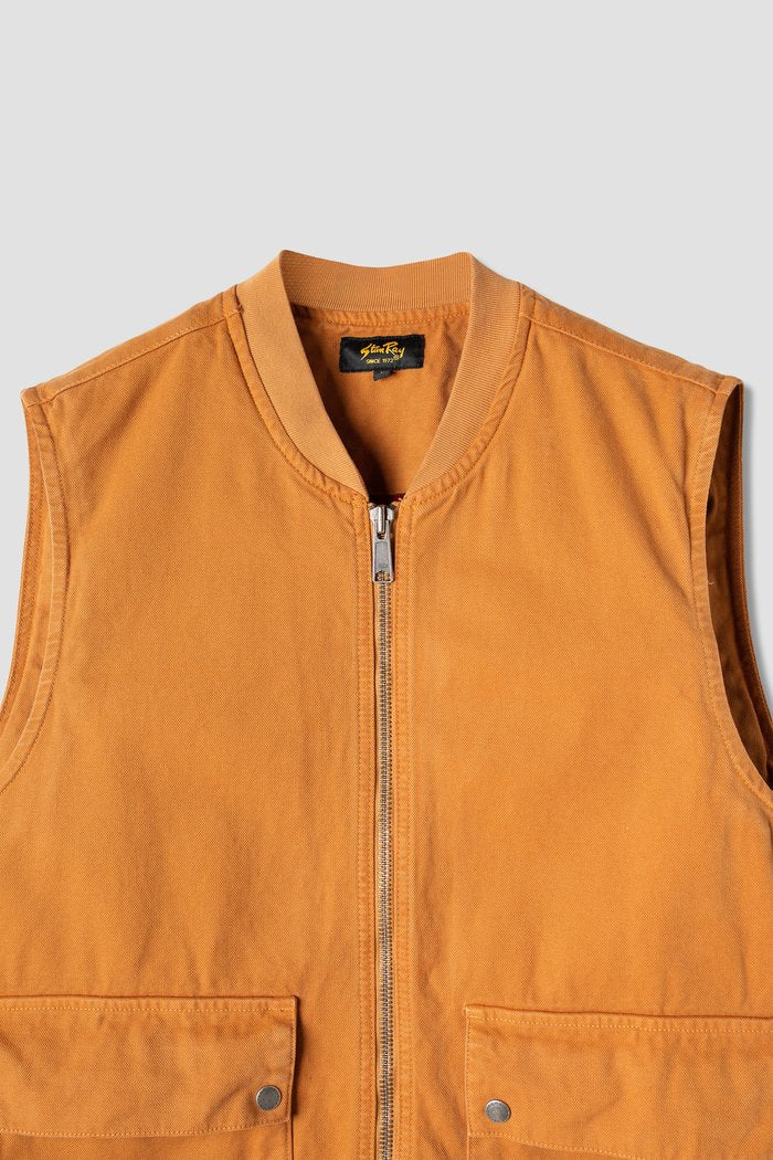 Stan Ray Works Vest - Brown Duck