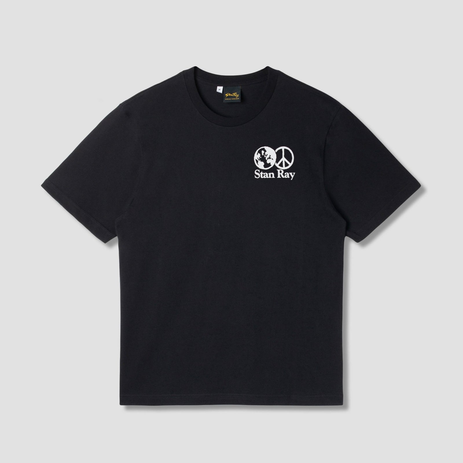 Stan Ray World Peace T-Shirt - Black