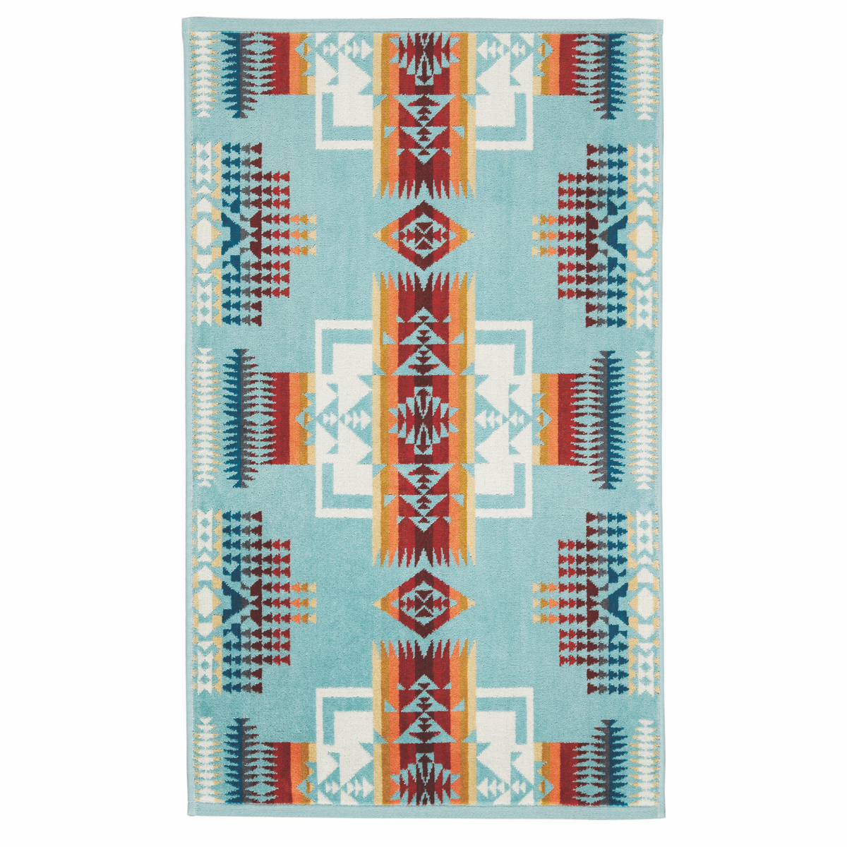 Pendleton Hand Towel - Chief Joseph Aqua
