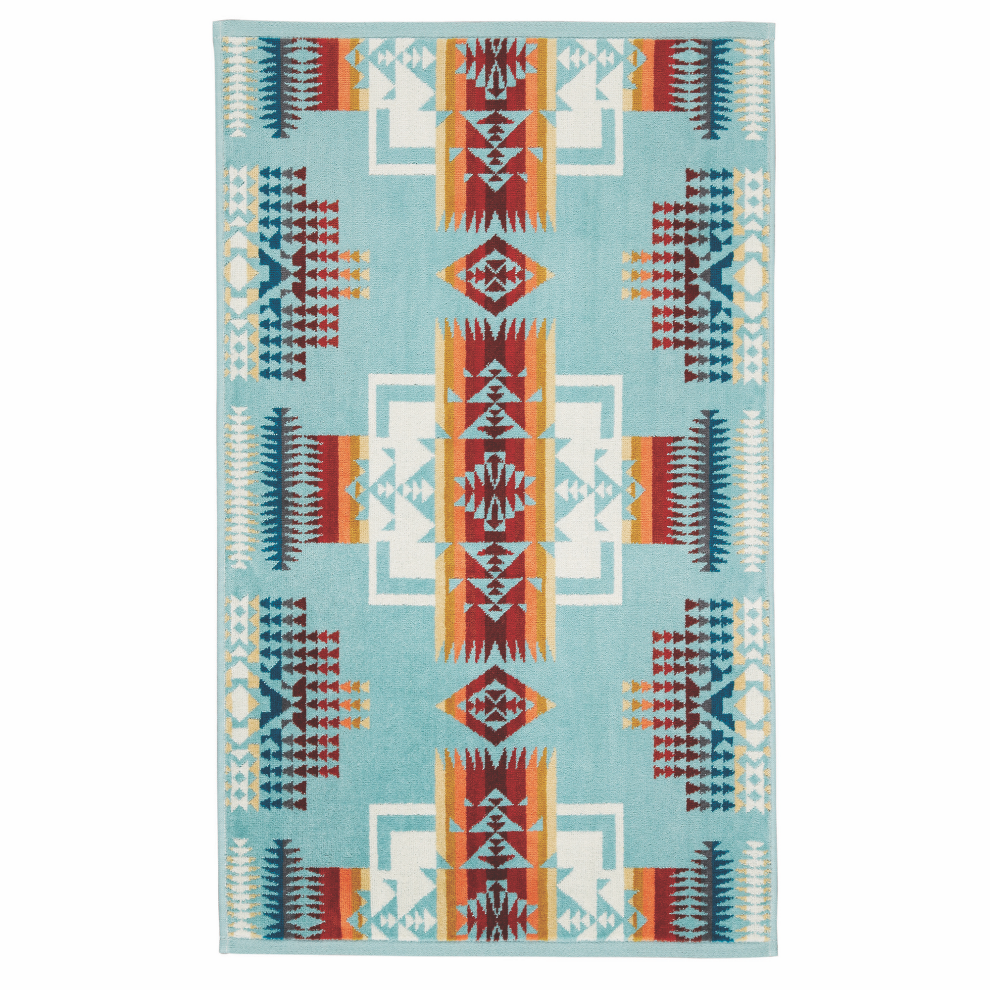 Pendleton Hand Towel - Chief Joseph Aqua