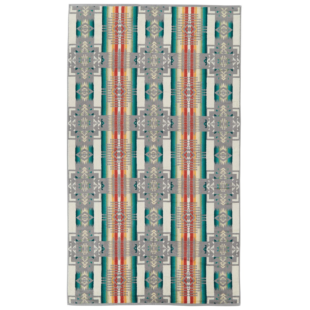 Pendleton Oversized Towel - Chief Joseph Grey