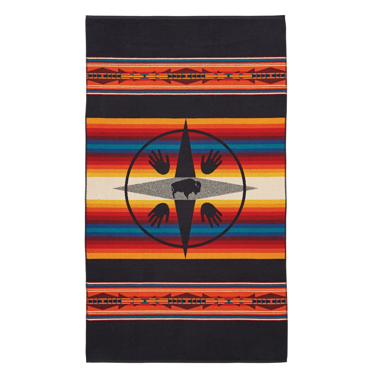 Pendleton Oversized Towel Big Medicine Oxford
