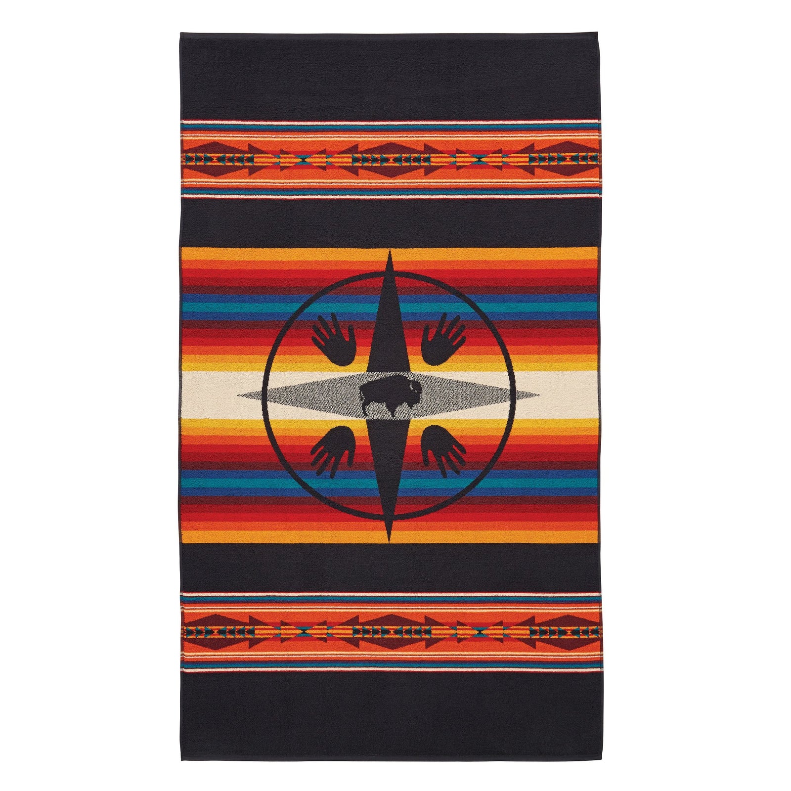 Pendleton Oversized Towel Big Medicine Oxford