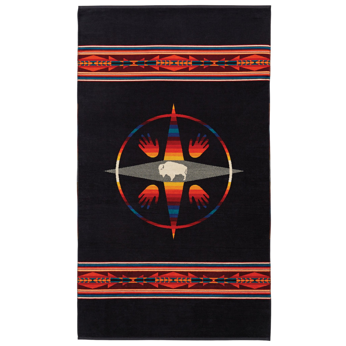 Pendleton Oversized Towel Big Medicine Oxford
