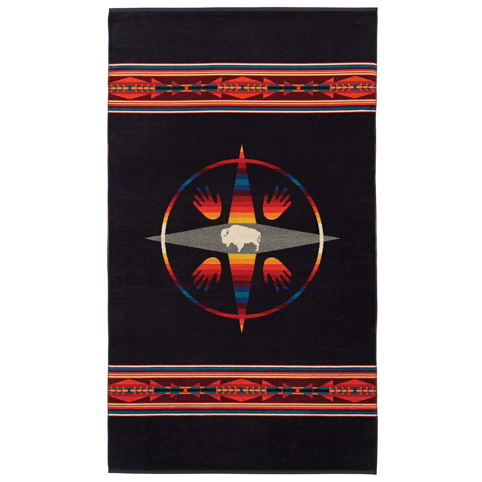 Pendleton Oversized Towel Big Medicine Oxford