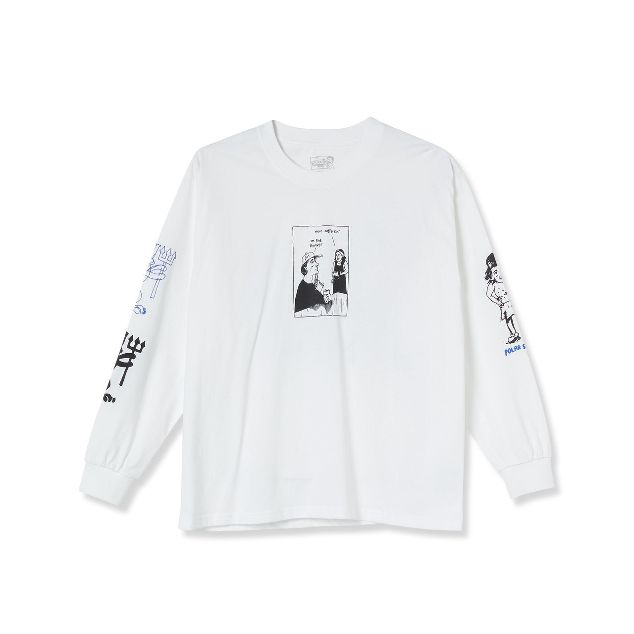 Polar Skate Co Year 2020 LS T-Shirt - White