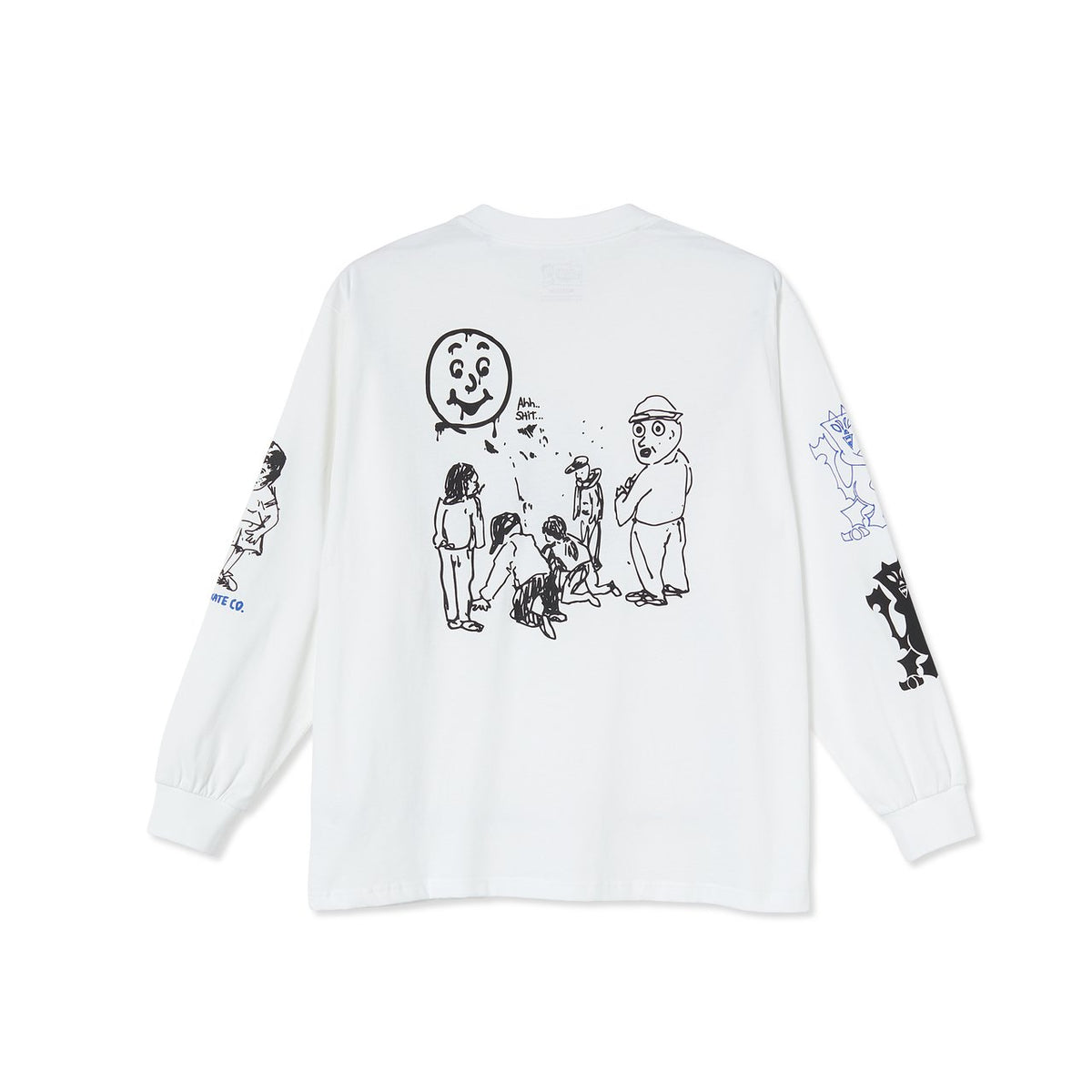 Polar Skate Co Year 2020 LS T-Shirt - White