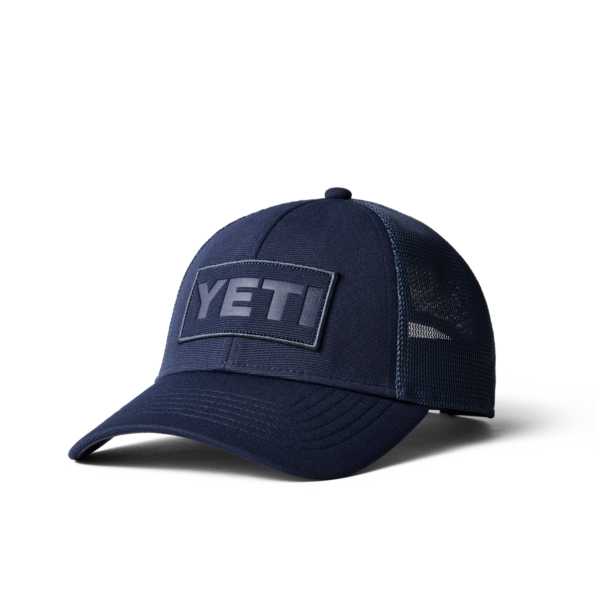 Yeti Patch on Patch Trucker - Navy