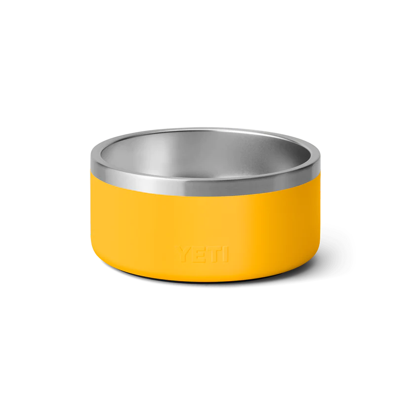 Yeti Boomer 4 Dog Bowl - Alpine Yellow