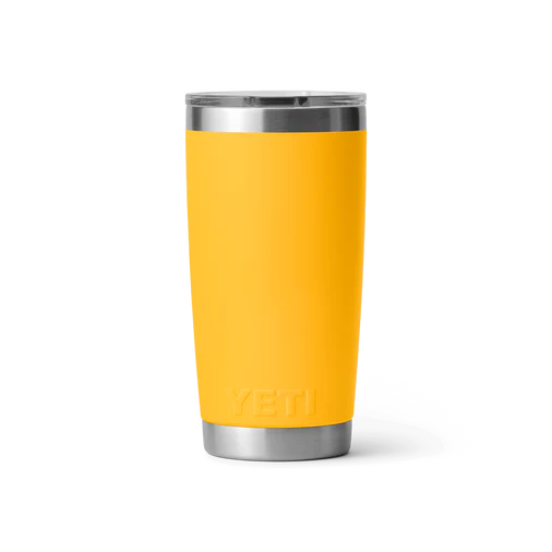 Buy the Yeti Rambler 20oz Tumbler Alpine Yellow Jingo Clothing