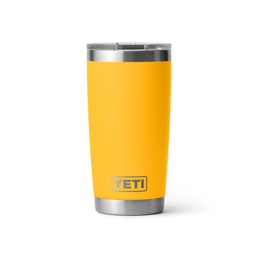 Buy the Yeti Rambler 20oz Tumbler - Alpine Yellow | Jingo Clothing