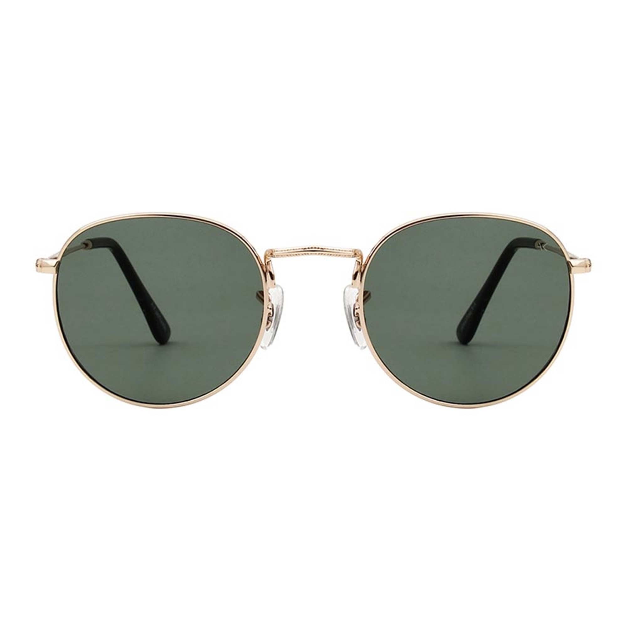 A Kjaerbede Hello Sunglasses - Gold / Green