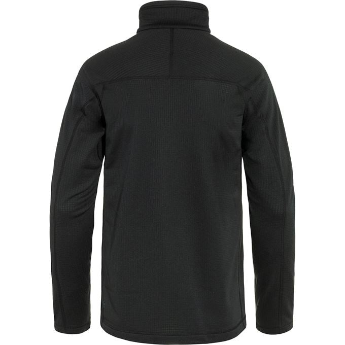 Fjallraven Abisko Light Fleece Half Zip - Black