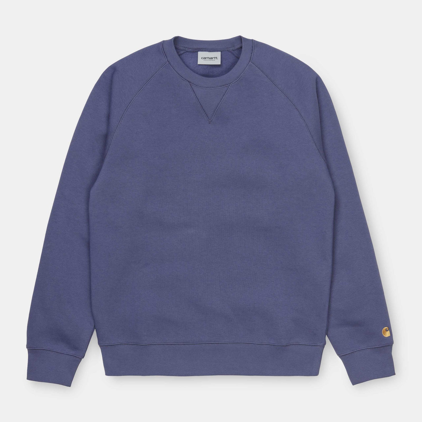 Carhartt Wip Chase Sweat Cold Viola / Gold