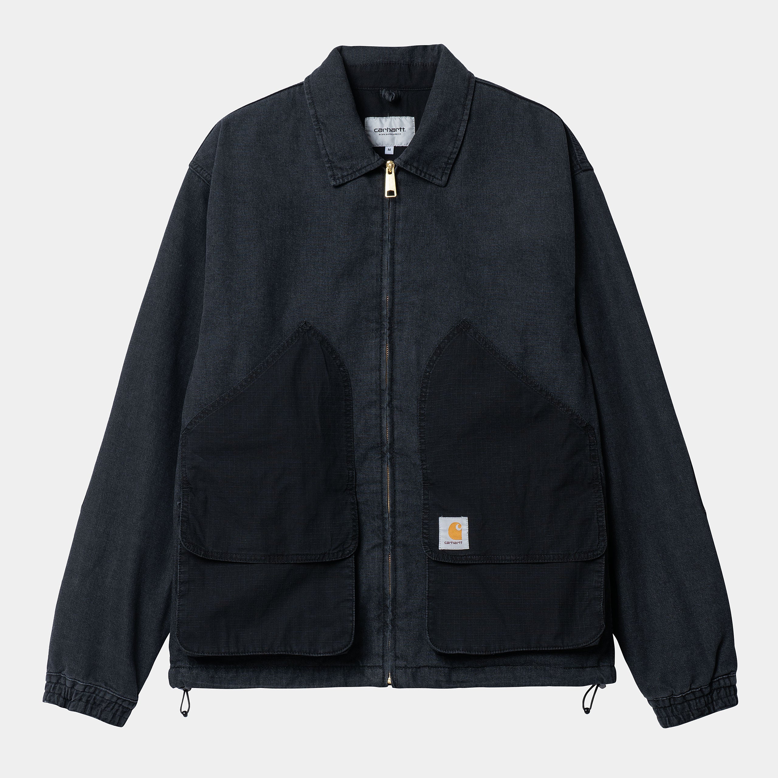 Buy the Carhartt WIP Alma Jacket - Black Stone Washed | Jingo Clothing