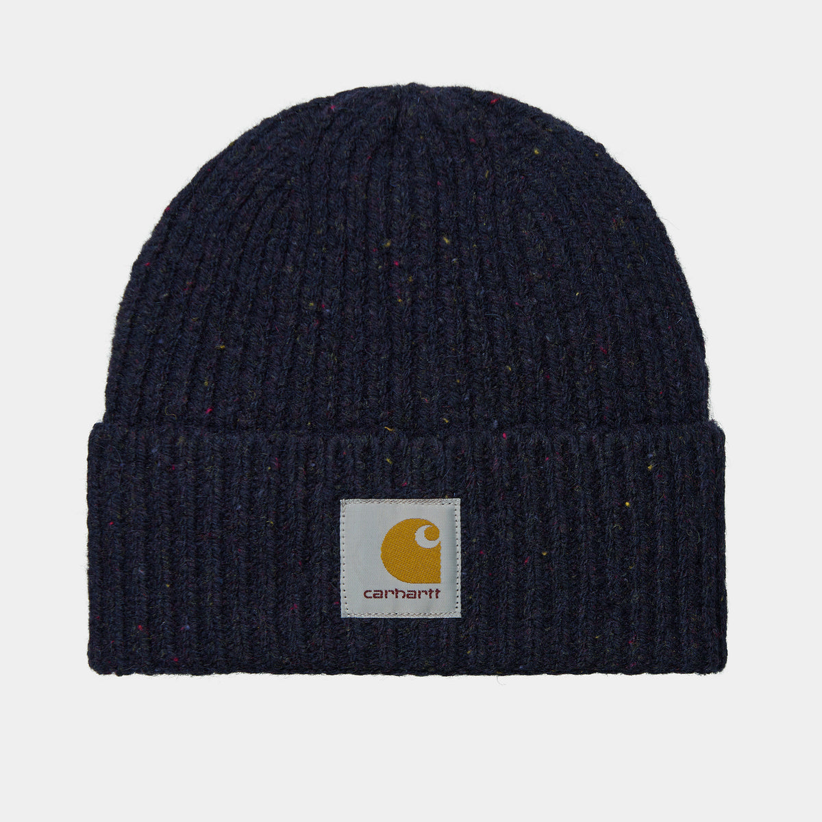 Carhartt WIP Anglistic Beanie - Speckled Dark Navy