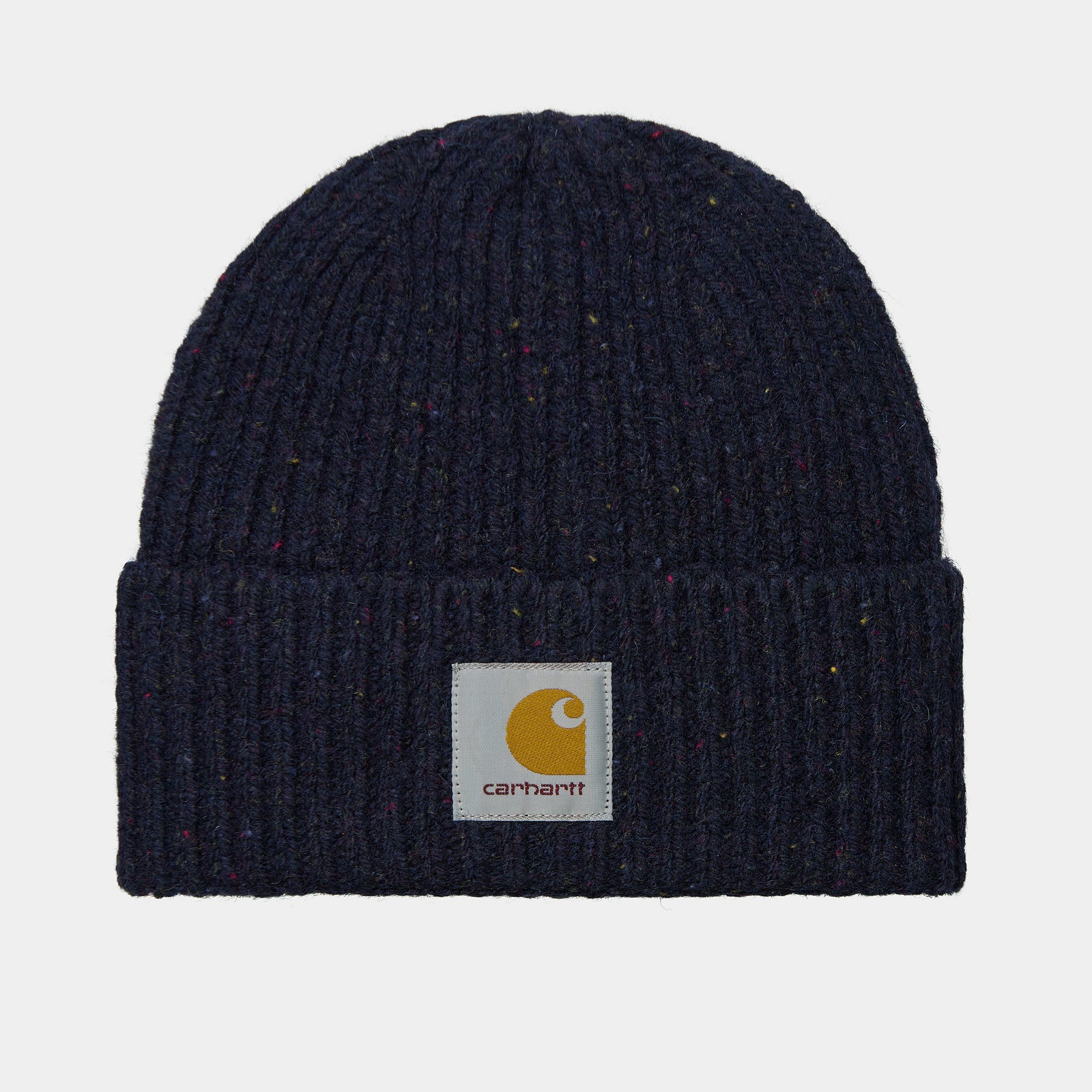 Carhartt WIP Anglistic Beanie - Speckled Dark Navy