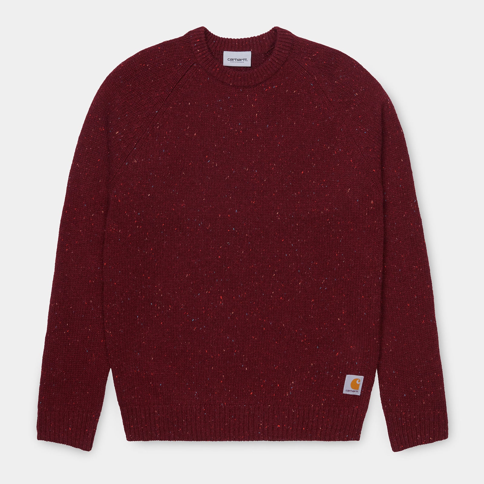 Carhartt WIP Anglistic Sweater Bordeaux
