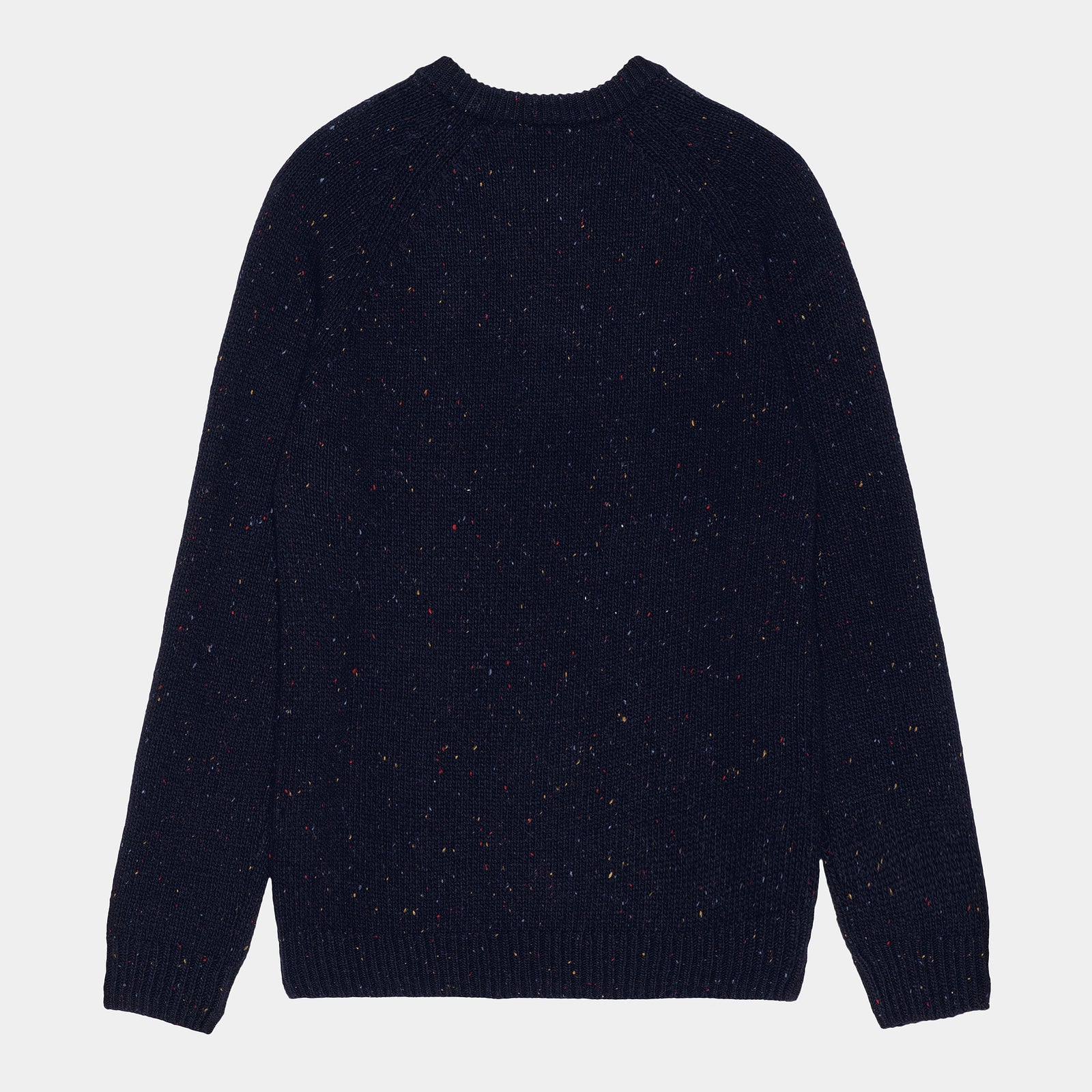 Carhartt WIP Anglistic Sweater - Dark Navy Heather
