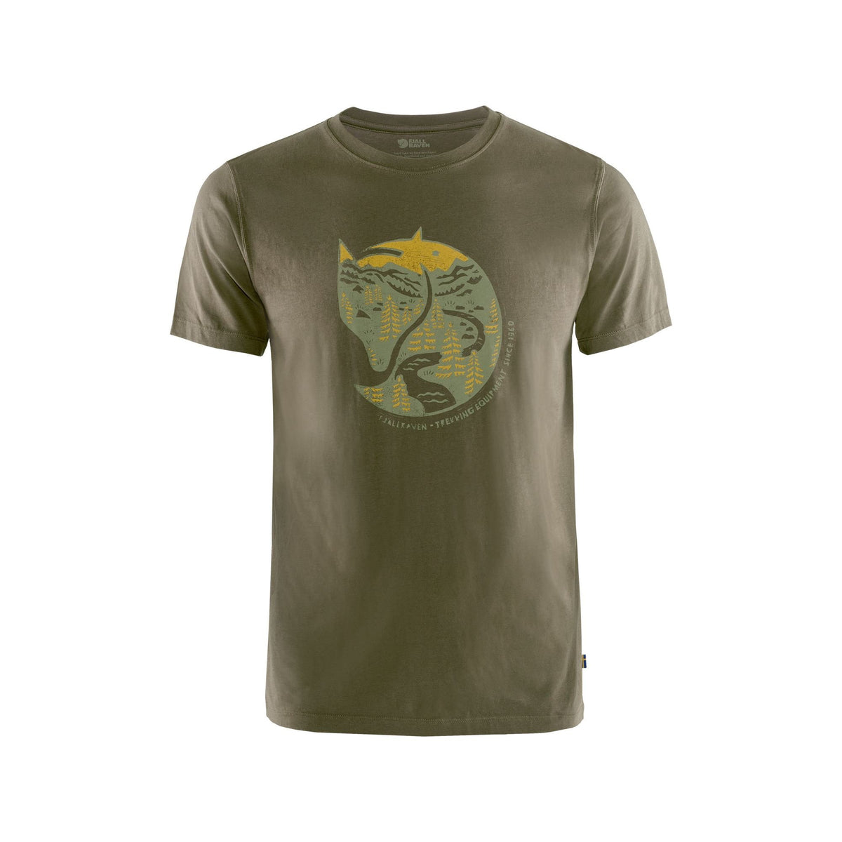 Fjallraven Arctic Fox T-Shirt - Dark Olive