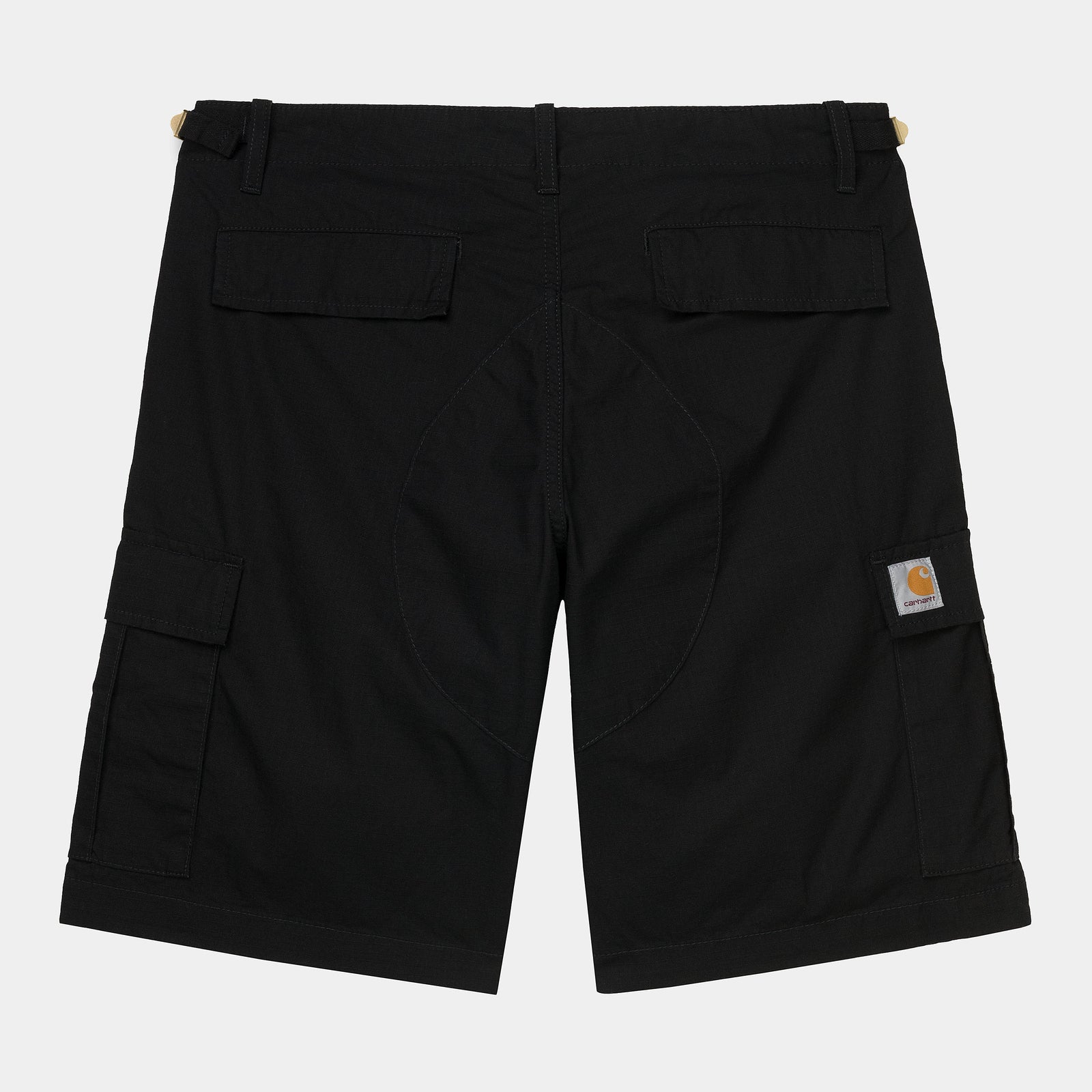 Carhartt WIP Aviation Short - Black Rinsed