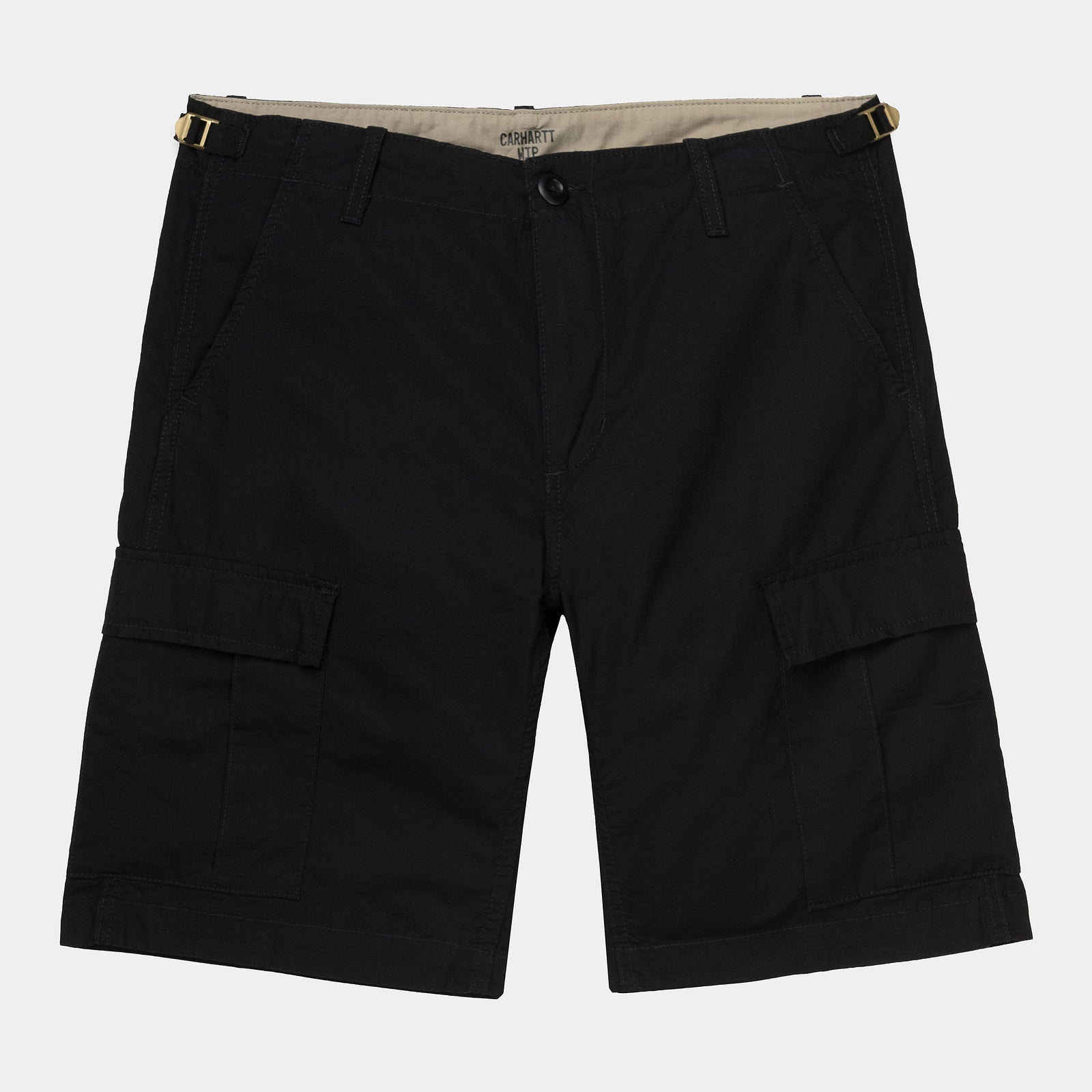 Carhartt WIP Aviation Short - Black Rinsed