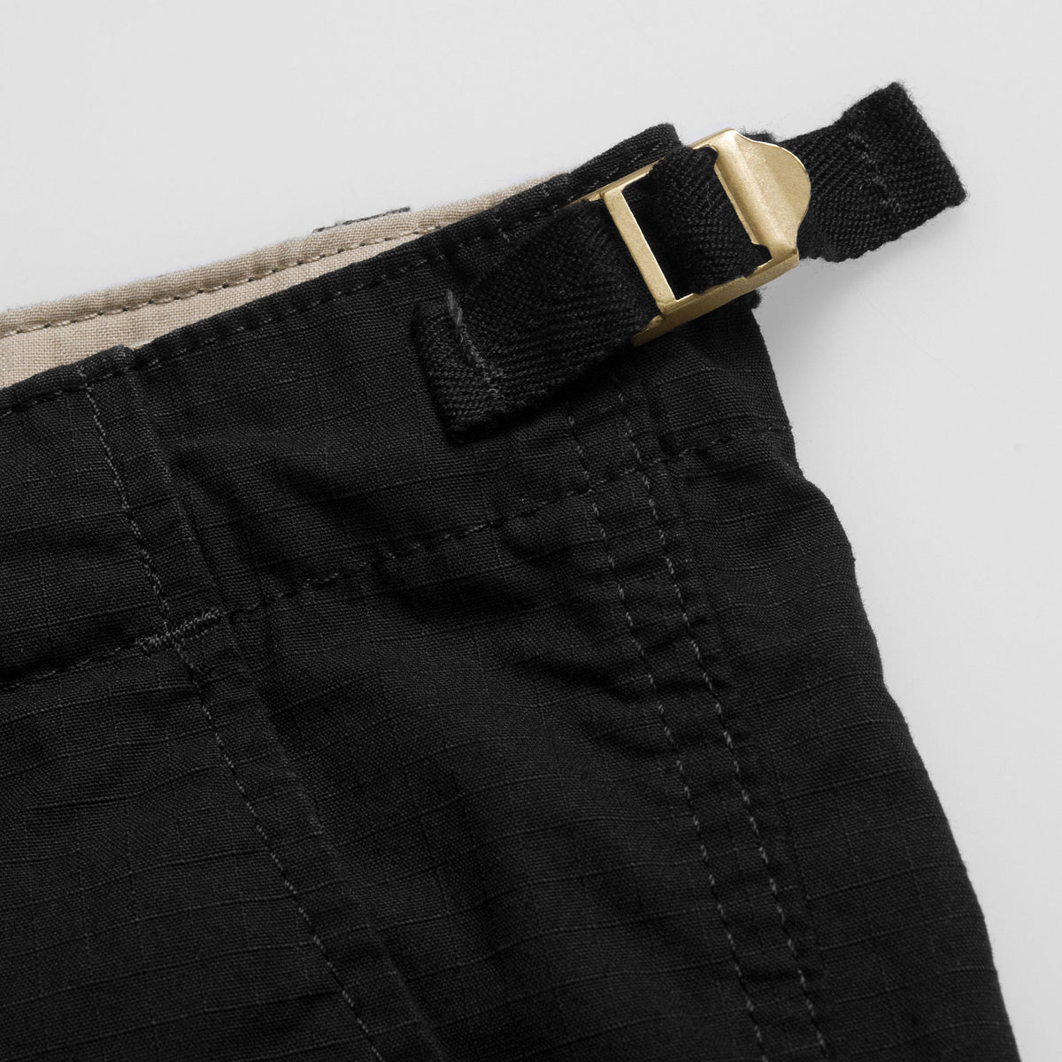 Carhartt WIP Aviation Short - Black Rinsed