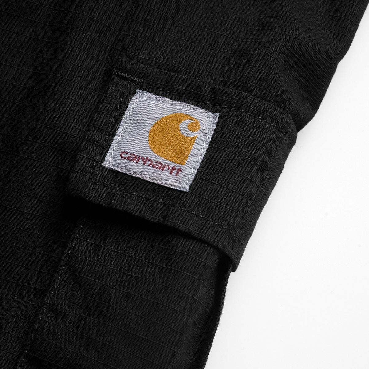 Carhartt WIP Aviation Short - Black Rinsed