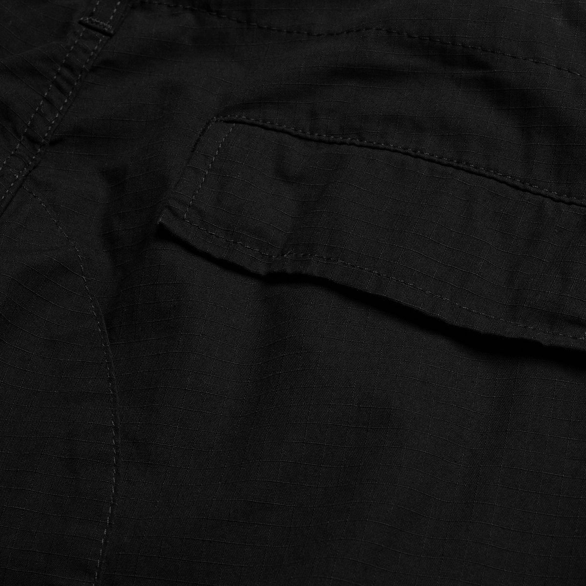 Carhartt WIP Aviation Short - Black Rinsed