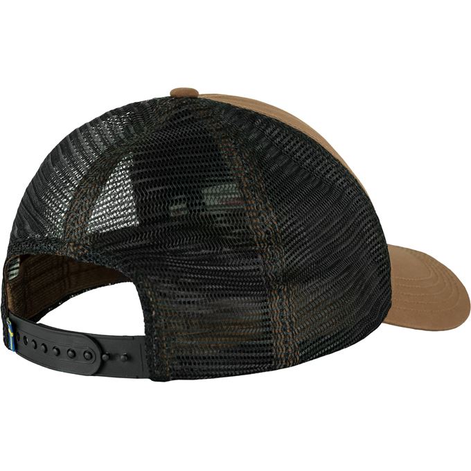 Fjallraven Badge Langtradarkeps Cap - Timber Brown