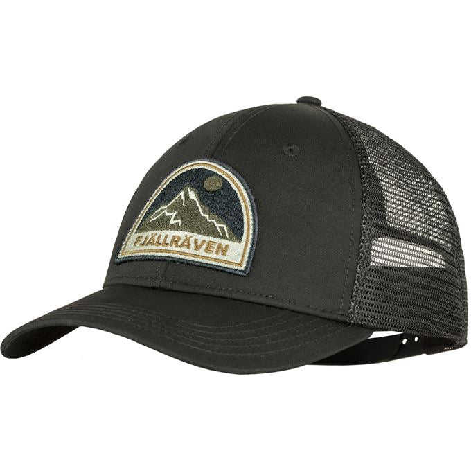 Fjallraven Badge Langtradarkeps Cap - Black