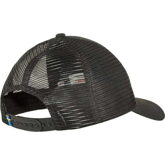 Fjallraven Badge Langtradarkeps Cap - Black
