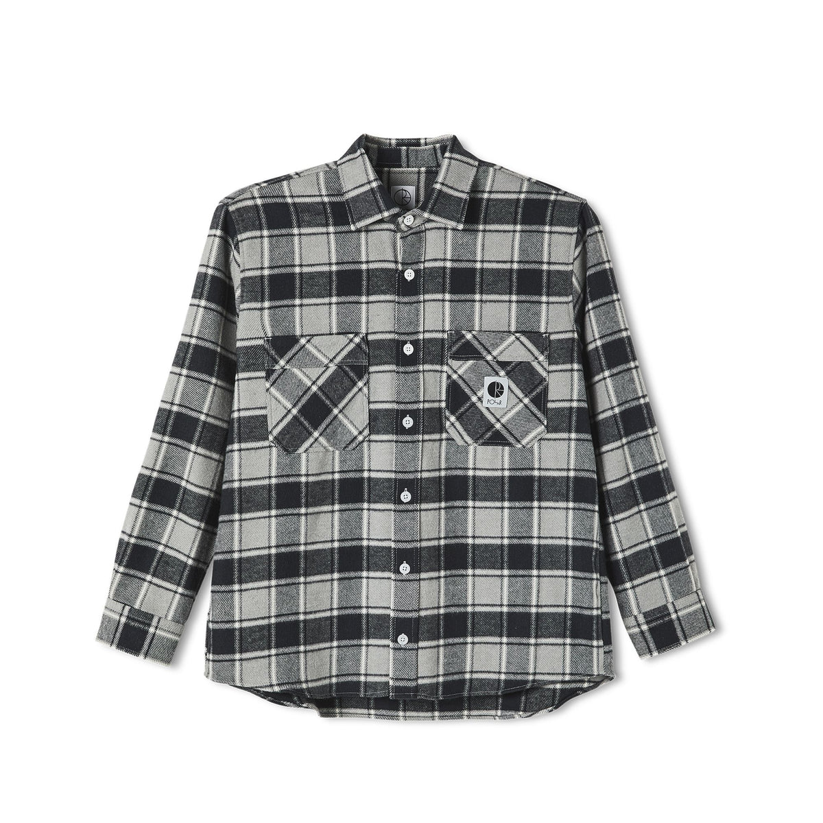 Polar Skate Co Flannel Shirt - Black