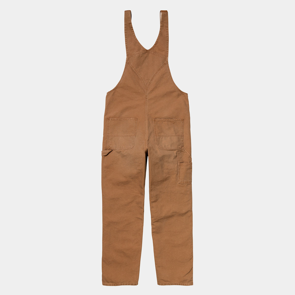 Carhartt WIP Bib Overall - Hamilton Brown ( Aged Canvas)