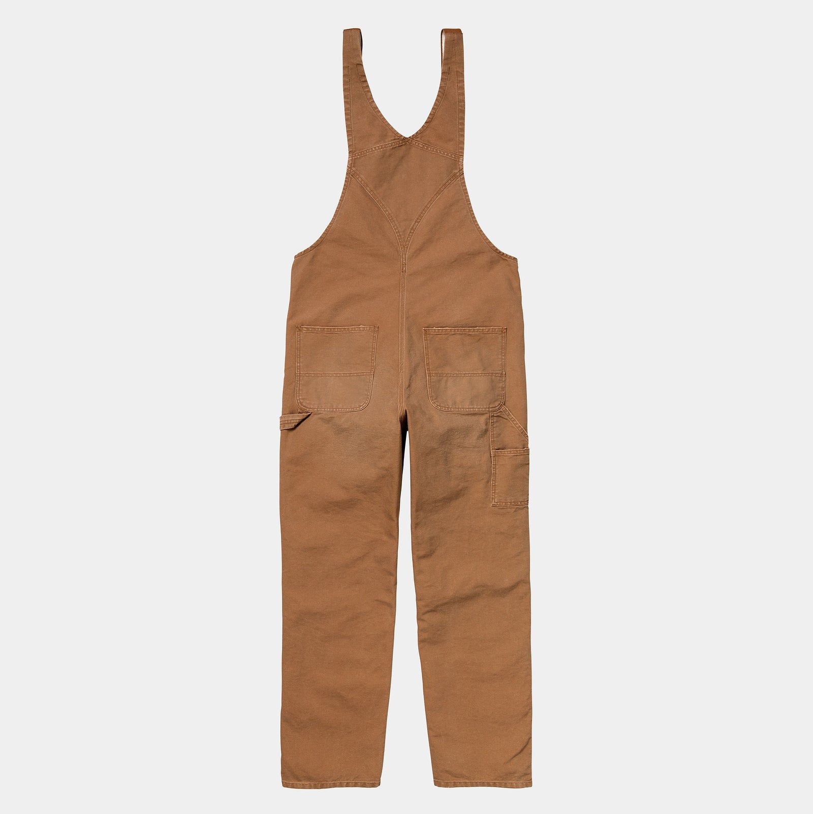 Carhartt WIP Bib Overall - Hamilton Brown ( Aged Canvas)