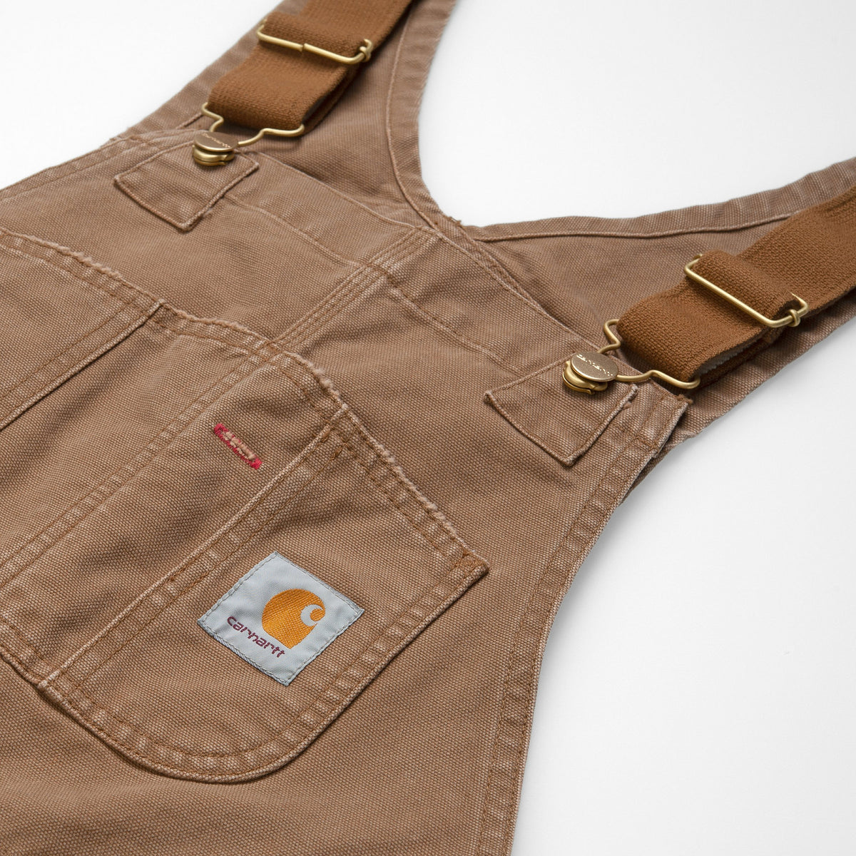 Carhartt WIP Bib Overall - Hamilton Brown ( Aged Canvas)