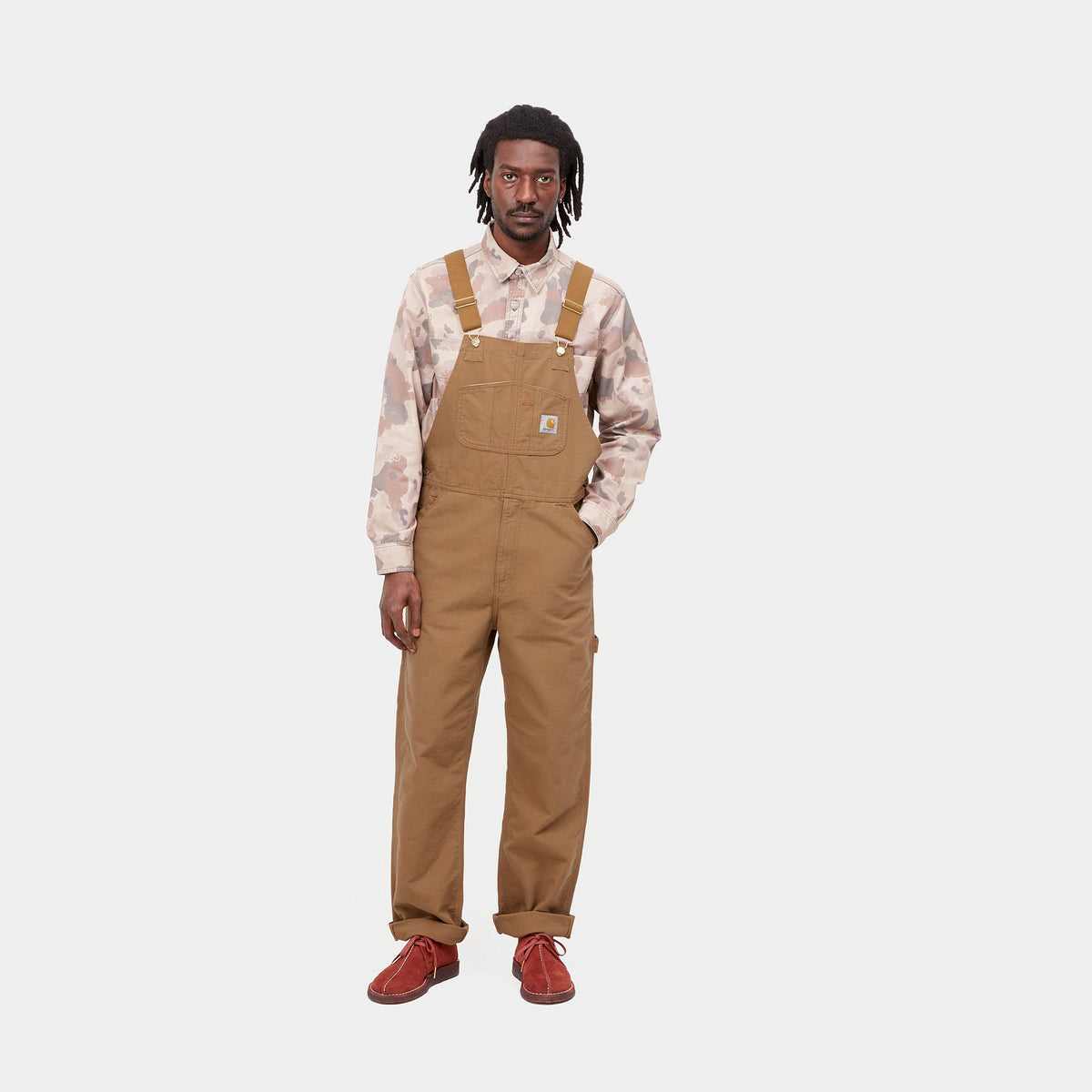 Carhartt WIP Bib Overall - Hamilton Brown