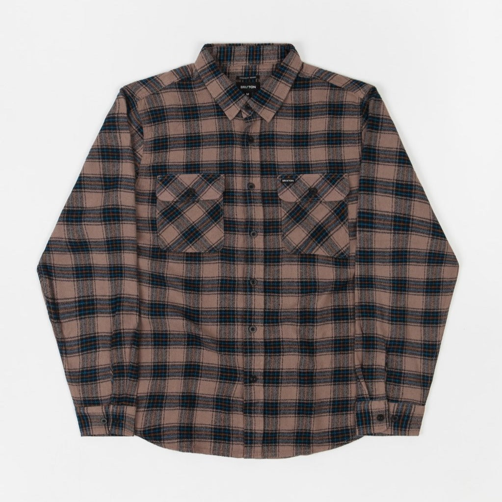 Brixton Bowery Shirt - Pine Bark