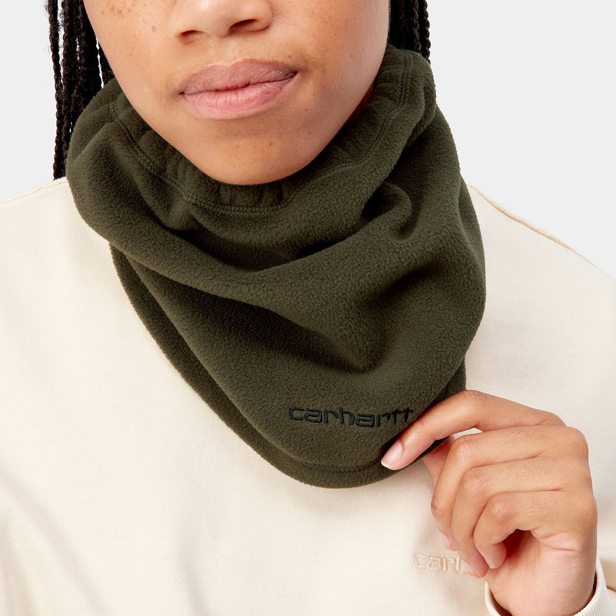 Carhartt WIP Brody Neckwarmer - Cypress / Black