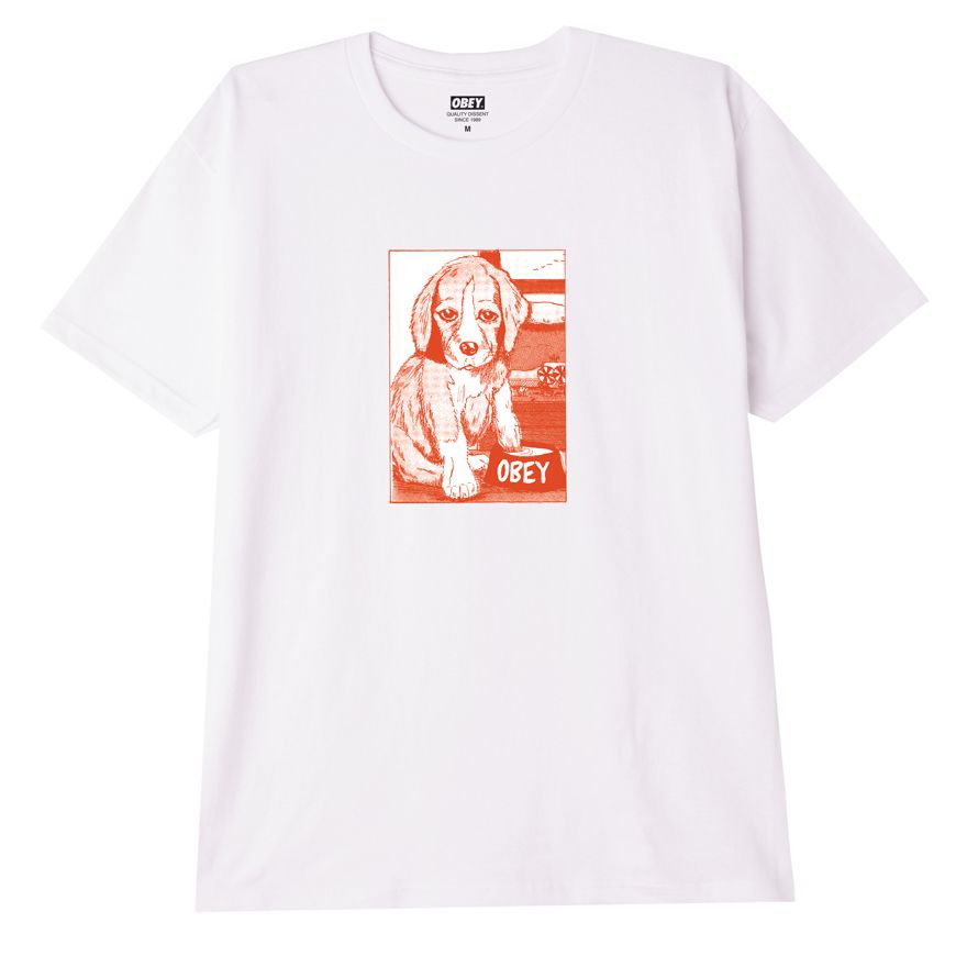 Obey Paws T-Shirt - White