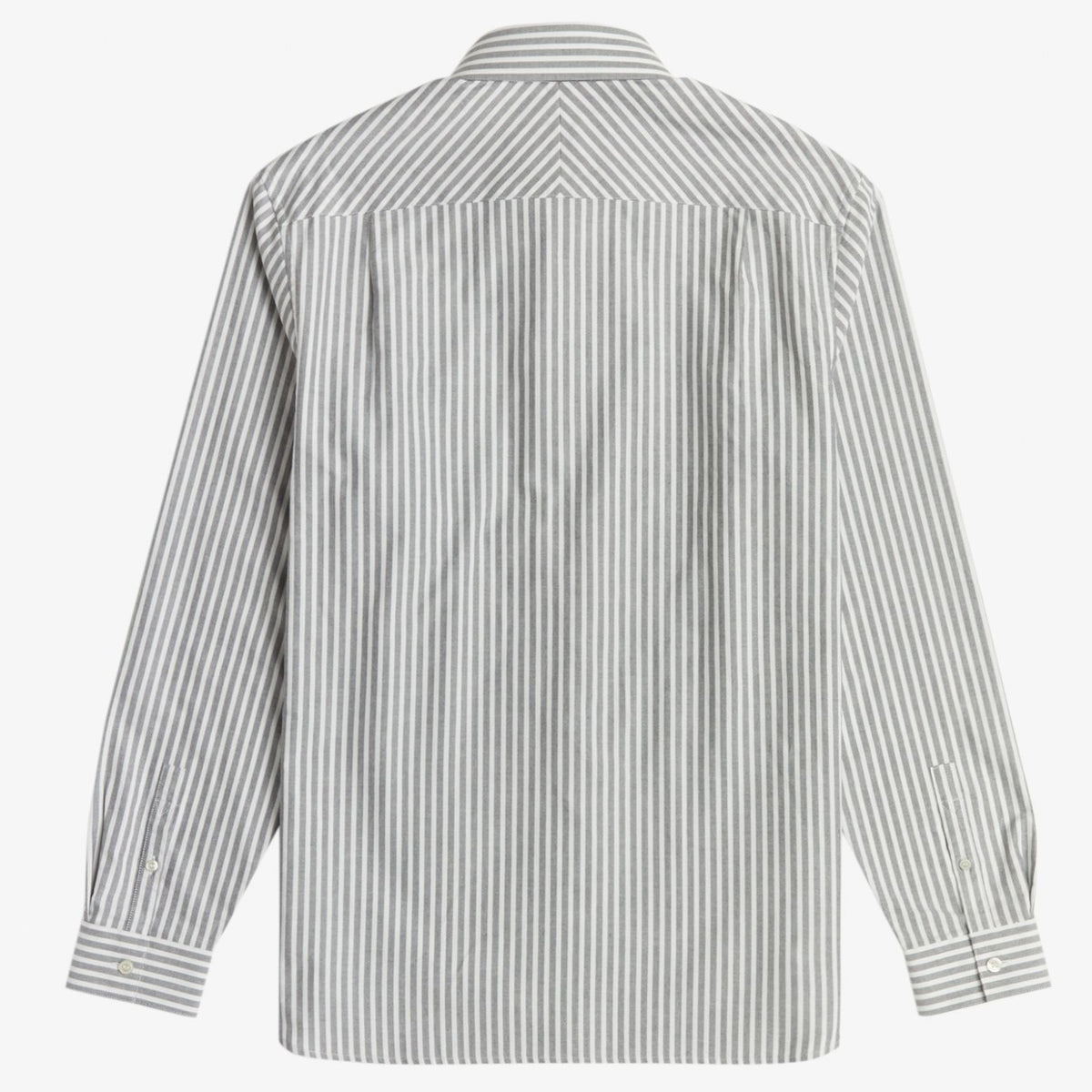 Fred Perry Vertical Stripe Shirt - Snow White