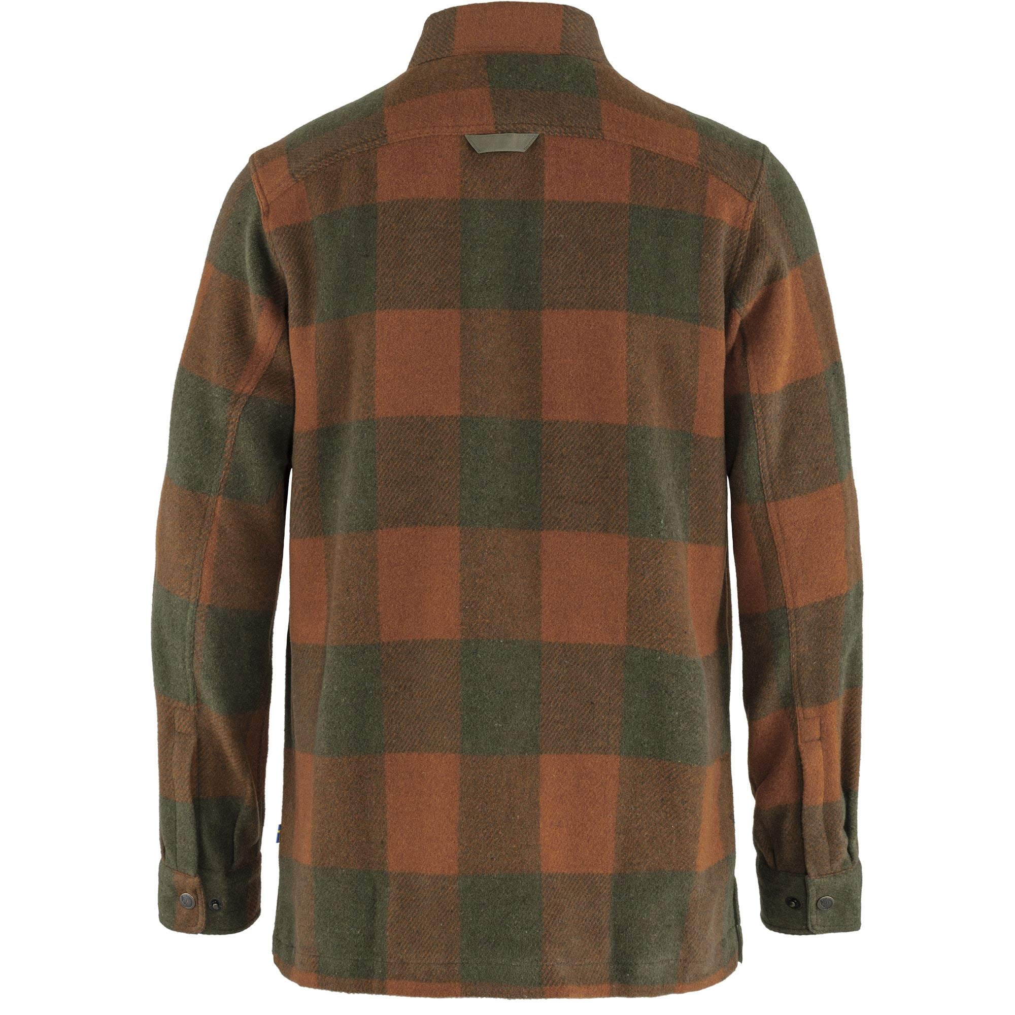 Fjallraven Shirt Jacket - Chestnut / Dark Navy