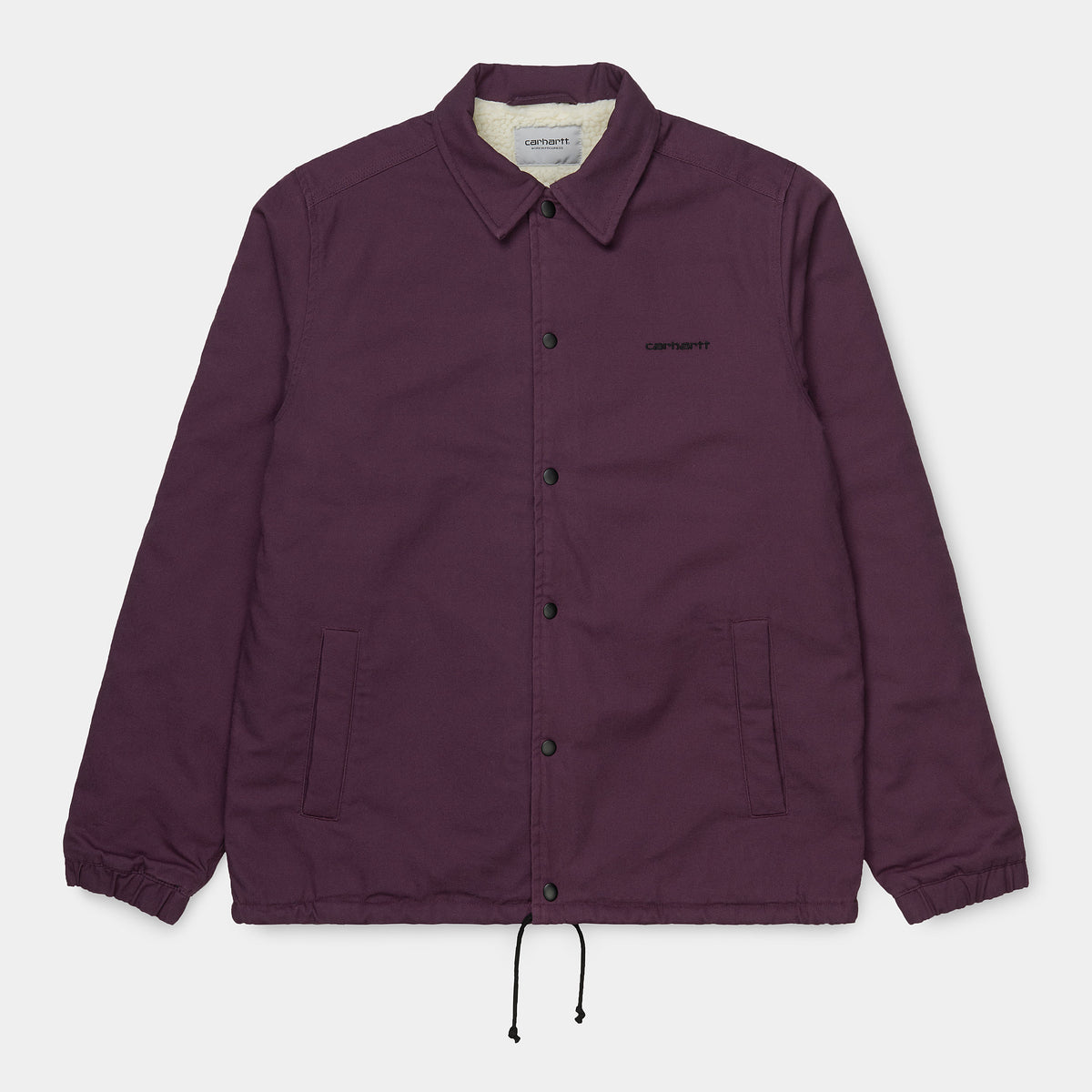 Carhartt WIP Canvas Coach Jacket Boysenberry