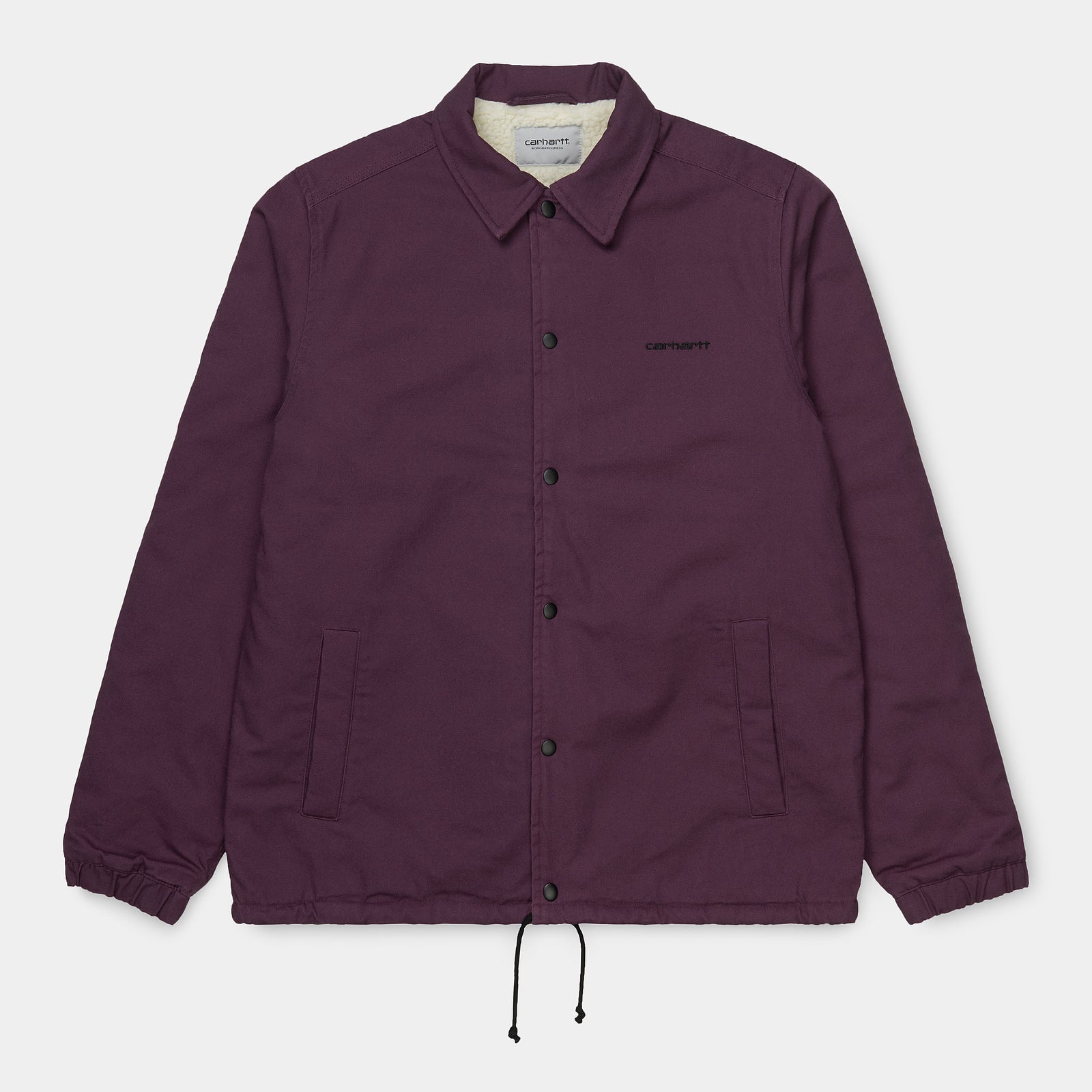 Carhartt WIP Canvas Coach Jacket Boysenberry