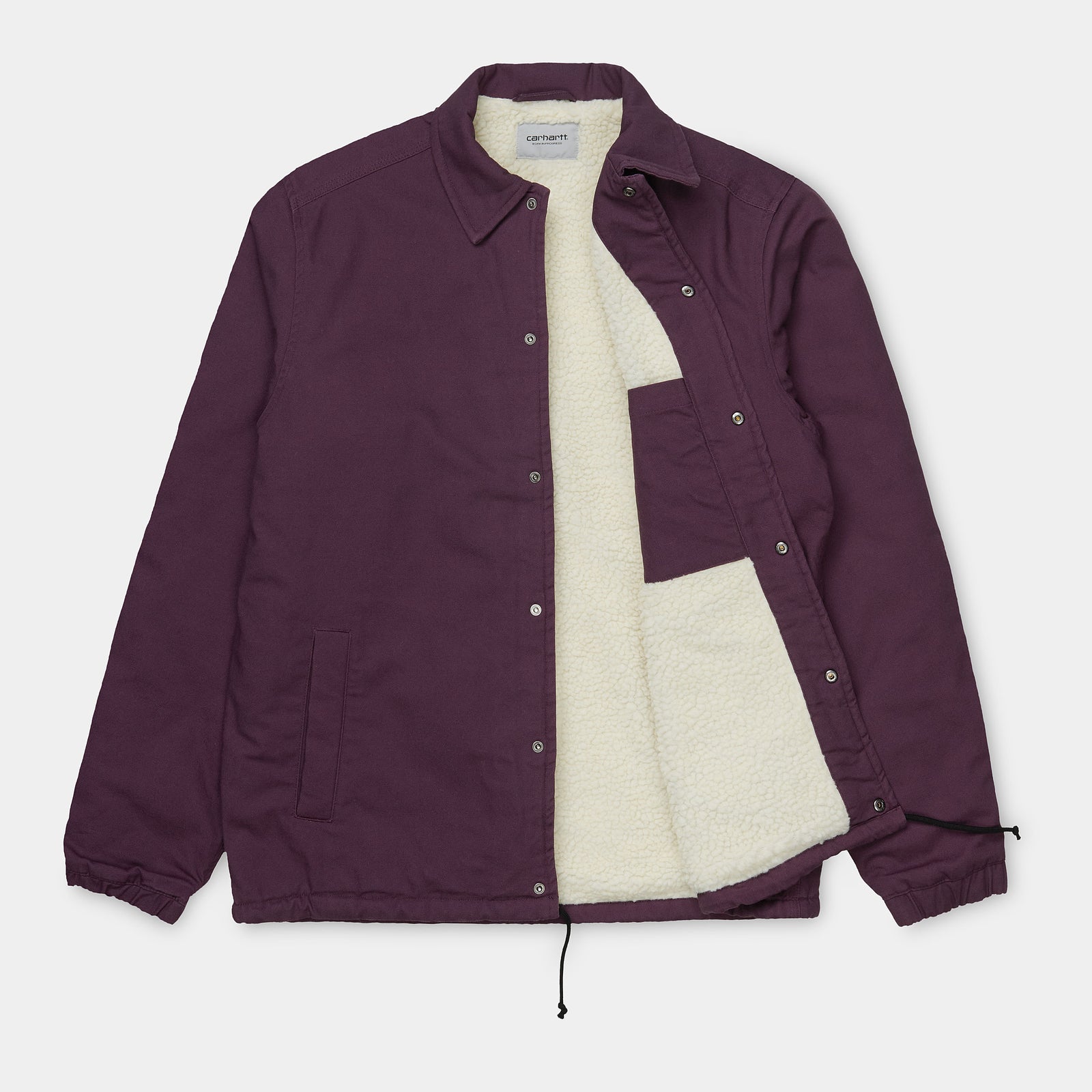 Carhartt WIP Canvas Coach Jacket Boysenberry