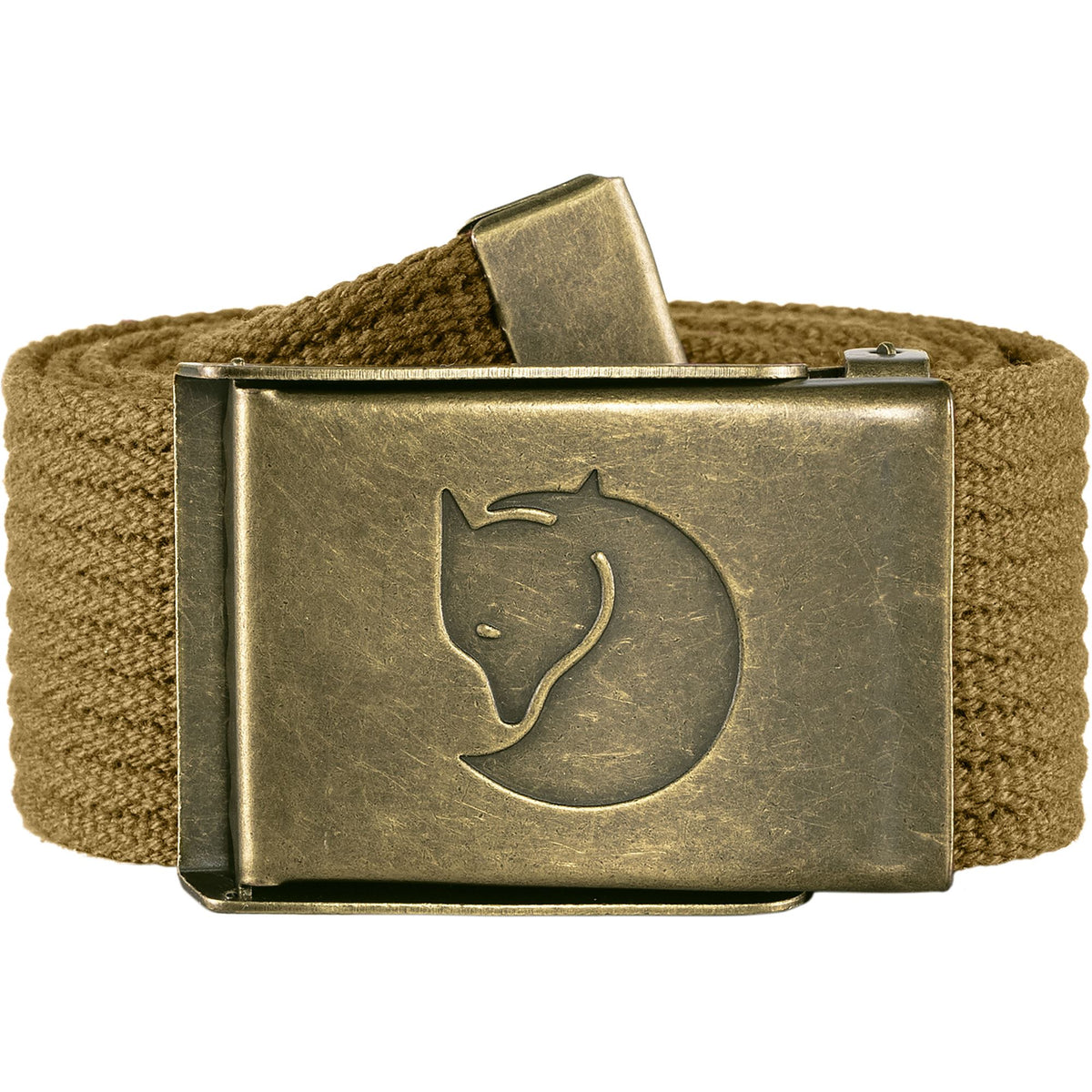 Fjallraven Canvas Brass Belt - Buckwheat