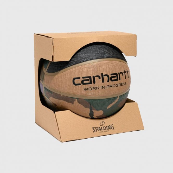 Carhartt X Spalding Valiant 4 Basketball - Camo Laurel
